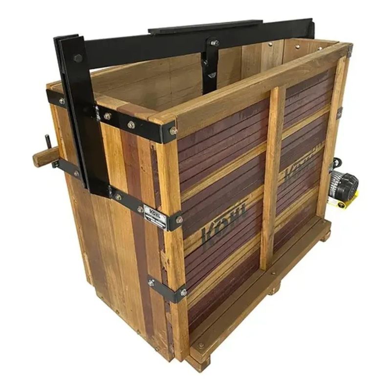 Prensa Para Enfardar Fumo Kohl El trica De Madeira Com Cinta - 71 2