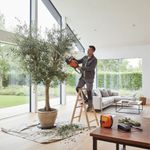 Aparador de Cerca Viva a Bateria Husqvarna 115iHD45 5