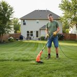 Aparador de Grama El trico Tramontina AP1000T  1000W  Di metro de Corte de 28cm - 79634 102 127V 8