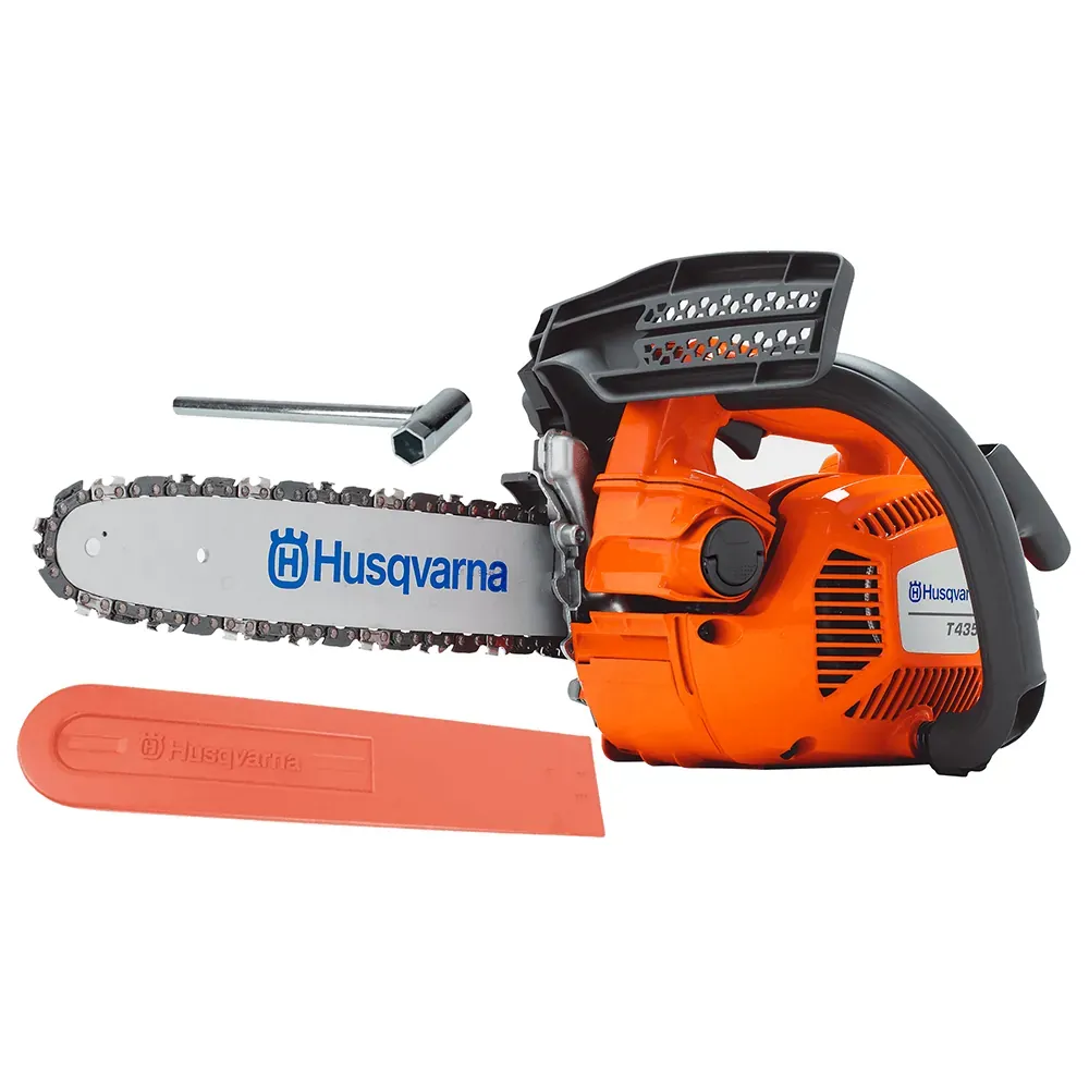 1 Motosserra a Gasolina Husqvarna MS T435, 2hp, com sabre de 12