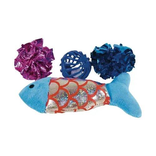 Brinquedo Pet Mor Peixinho/Bolinha P/Gato