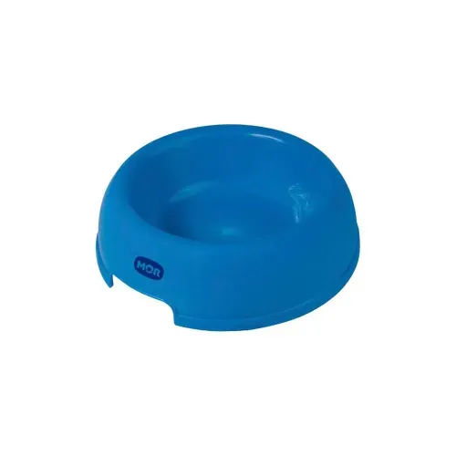 Comedouro Pet Mor P Azul Polipropileno 18x18x5cm