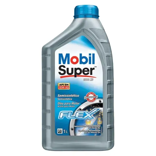 Óleo Mobil Super Semissintético Flex 10W40, 1L