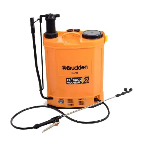 Pulverizador Costal 2 em 1 Elétrico a Bateria e Manual Brudden SS-20B 20L - 9320195