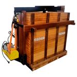 Prensa para Enfardar Fumo Stadler El trica de Madeira com Cinta - 202 0