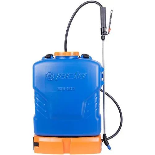Pulverizador Costal Elétrico Jacto 20l, com Bateria e Carregador - Sb-20