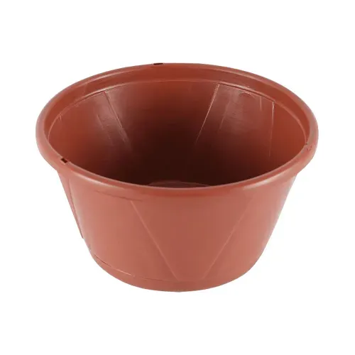 Vaso Nutriplan Cuia Redondo Nº0 Cerâmica, com Prato - 6300101/03