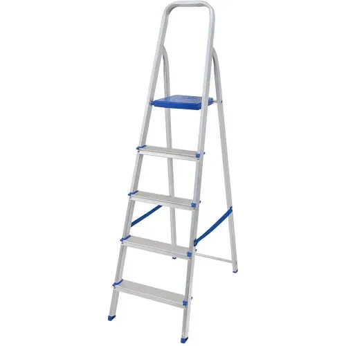 Escada Mor Alumínio 5 Degraus