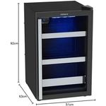 Cervejeira Venax Blue Light 84L 110V Preto Fosco 2
