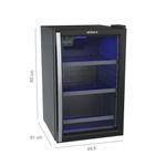 Cervejeira Venax Blue Light 84L 110V Preto Fosco 4