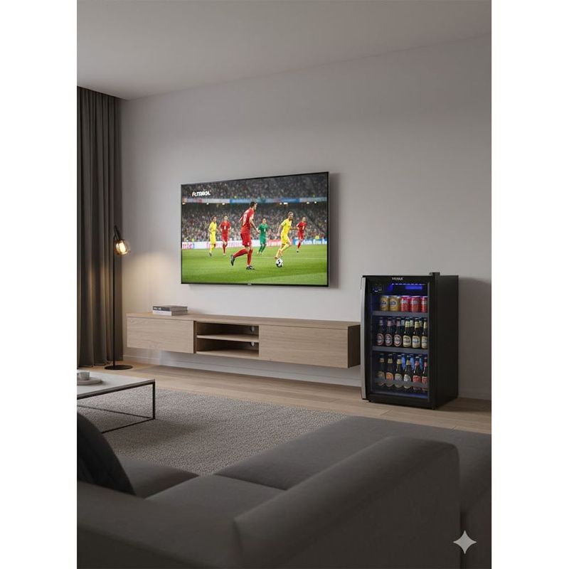 Cervejeira Venax Blue Light 84L 110V Preto Fosco 6