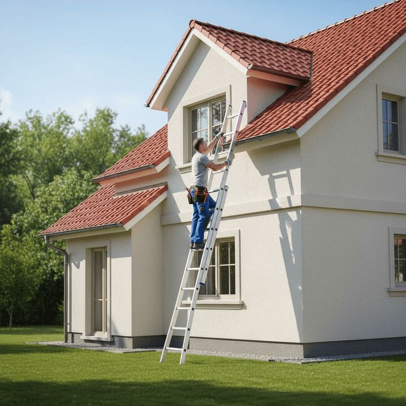 Escada Mor Alum nio 5206 Extensiva 2x10 Degraus 10