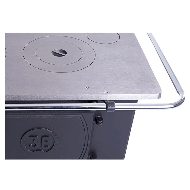 Fog o a Lenha de Ferro 3E N2 sem Tampa - Sa da Lado Direito 2