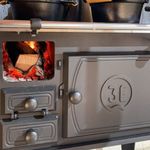 Fog o a Lenha de Ferro 3E N2 sem Tampa - Sa da Lado Direito 3