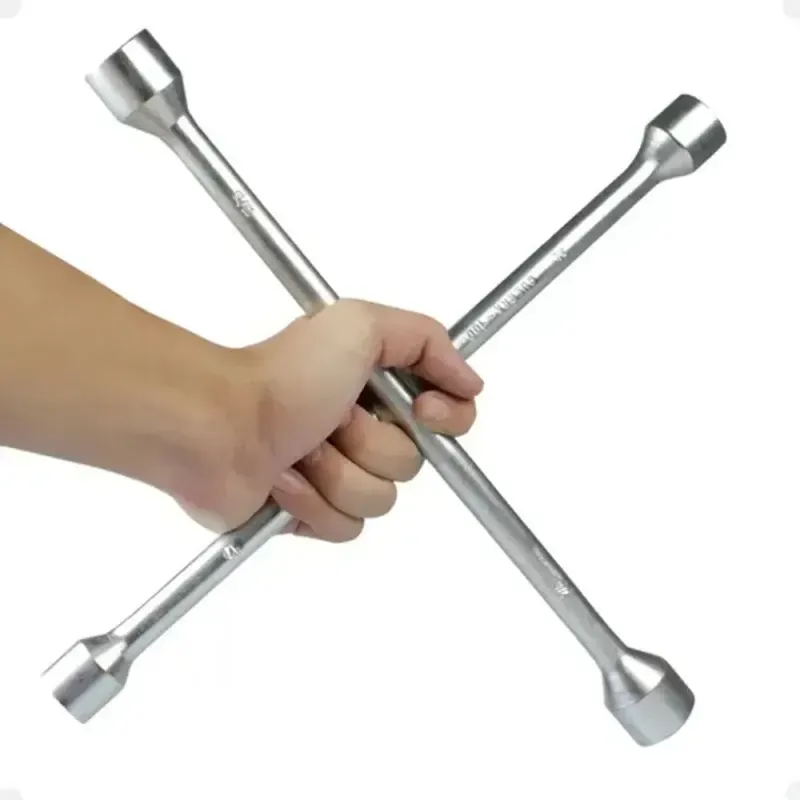 Chave de Roda Cruz Nove54 17/19/21/23mm | Troca Pneus Carro