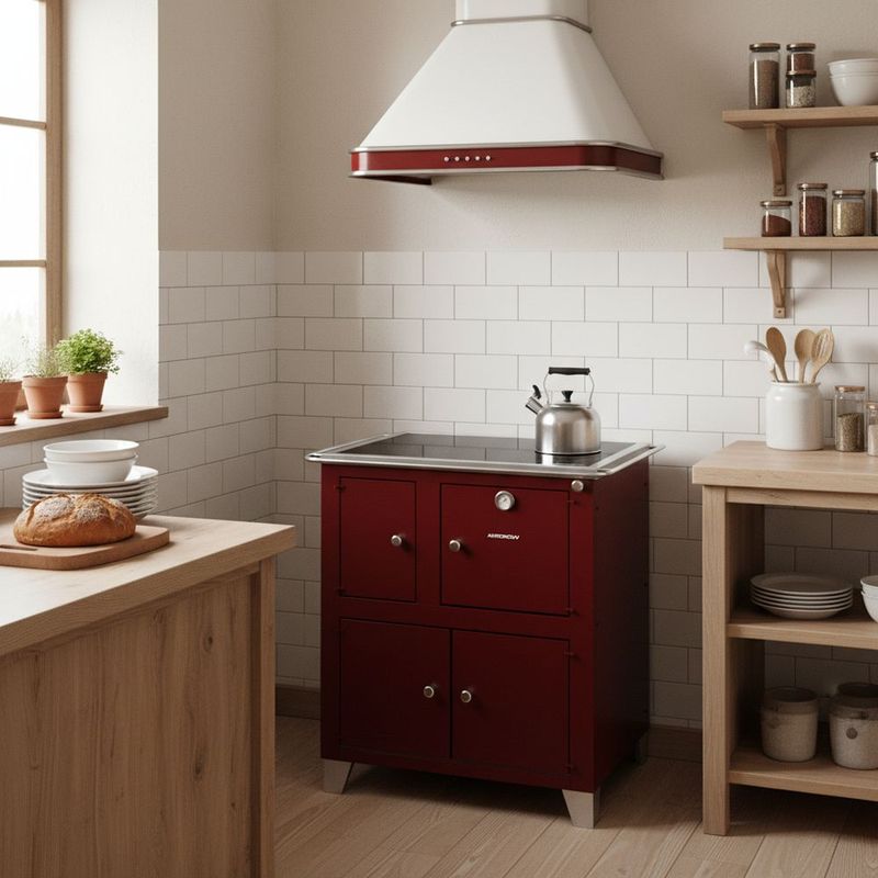 Fog o a Lenha Antonow Roma Marsala Vitrocer mica - Sa da Direita - Antonow 3