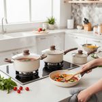 Conjunto de Panelas 5 Pe as Serena  MTA - 8566 4