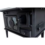 Fog o Lenha Vitro Porta Vidro 3E N1 - Sa da Esquerda - 3e 4