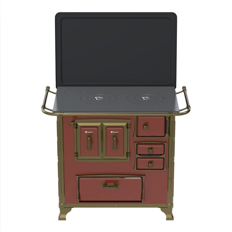 Fog o A Lenha Venax N1 Gabinete Gii S culo Xviii Renaissance Tabaco Com Tampa - Chamin  Sa da Lado Esquerdo 0