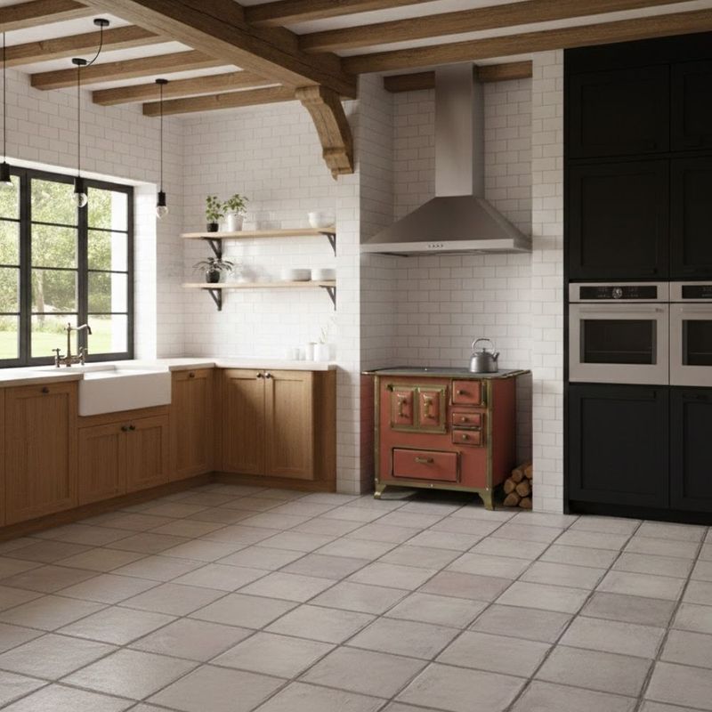 Fog o A Lenha Venax N1 Gabinete Gii S culo Xviii Renaissance Tabaco Com Tampa - Chamin  Sa da Lado Esquerdo 4