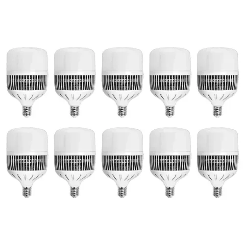 Kit 10 Lâmpadas Alta Potência Cristallux 100W 6500K