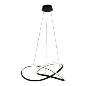 Lustre Deccor Arbor 40W 3000K Preto Cristallux - 221919