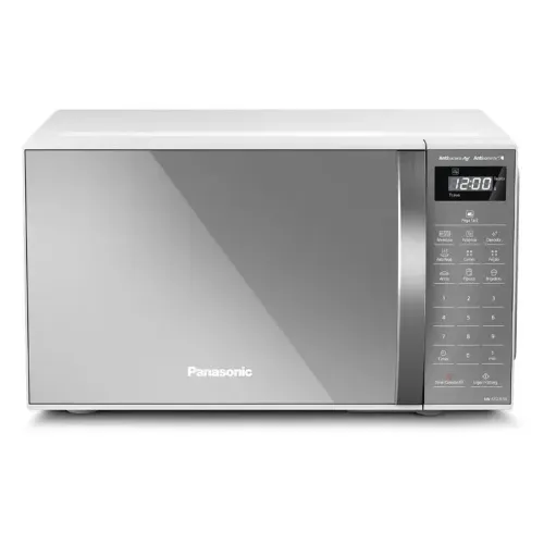 Micro-ondas Panasonic ST27L 21L Antibactéria AG Branco Espelhado 220V