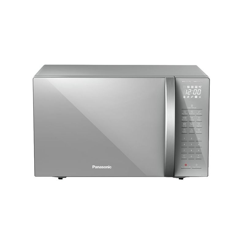 Micro-ondas Panasonic 34L Dupla Refei  o Inox ST67L 220V 0