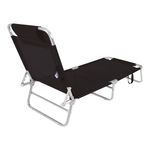 Cadeira Espregui adeira Mor Alum nio Preto - 2705 3