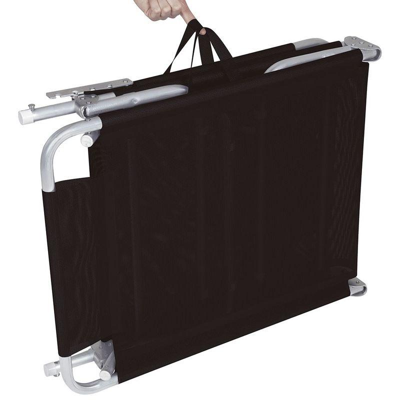 Cadeira Espregui adeira Mor Alum nio Preto - 2705 6