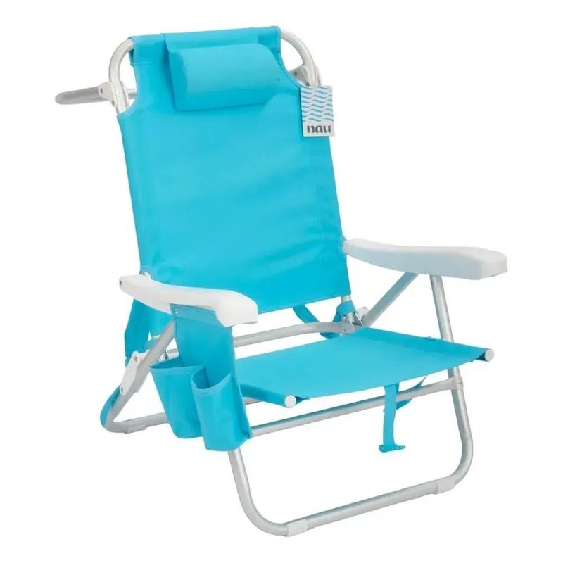 Cadeira Espregui adeira Mochila Nau Azul Piscina 0