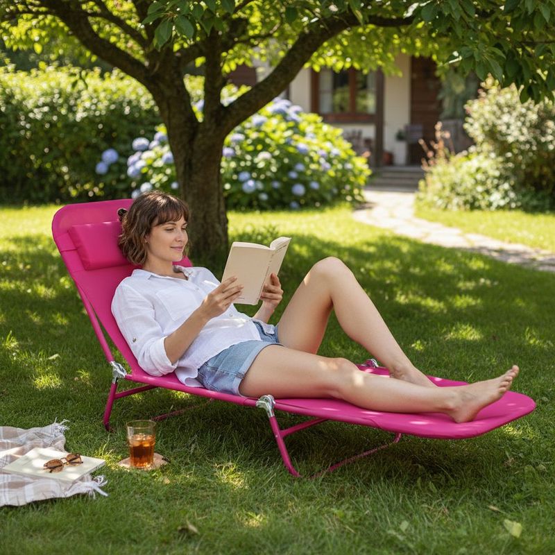 Cadeira Espregui adeira Mor Textilene Fashion Cores Sortidas - 2413 6