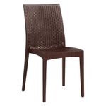 Cadeira Fratini Ibiza  Uso Interno e Externo  Marrom - Fratini 0