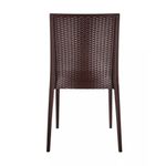 Cadeira Fratini Ibiza  Uso Interno e Externo  Marrom - Fratini 1