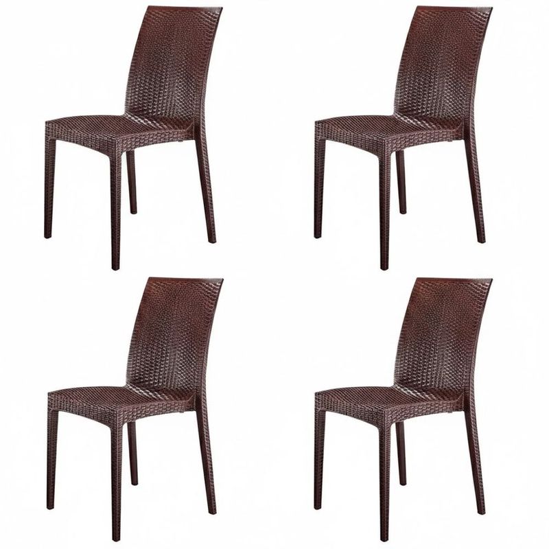 Cadeira Fratini Ibiza  Uso Interno e Externo  Marrom - Fratini 2