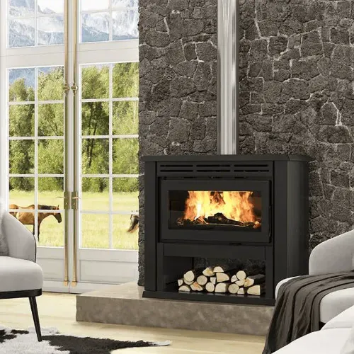 Calefator Metávila Monarch de Dupla Combustão Grafite - LIV418