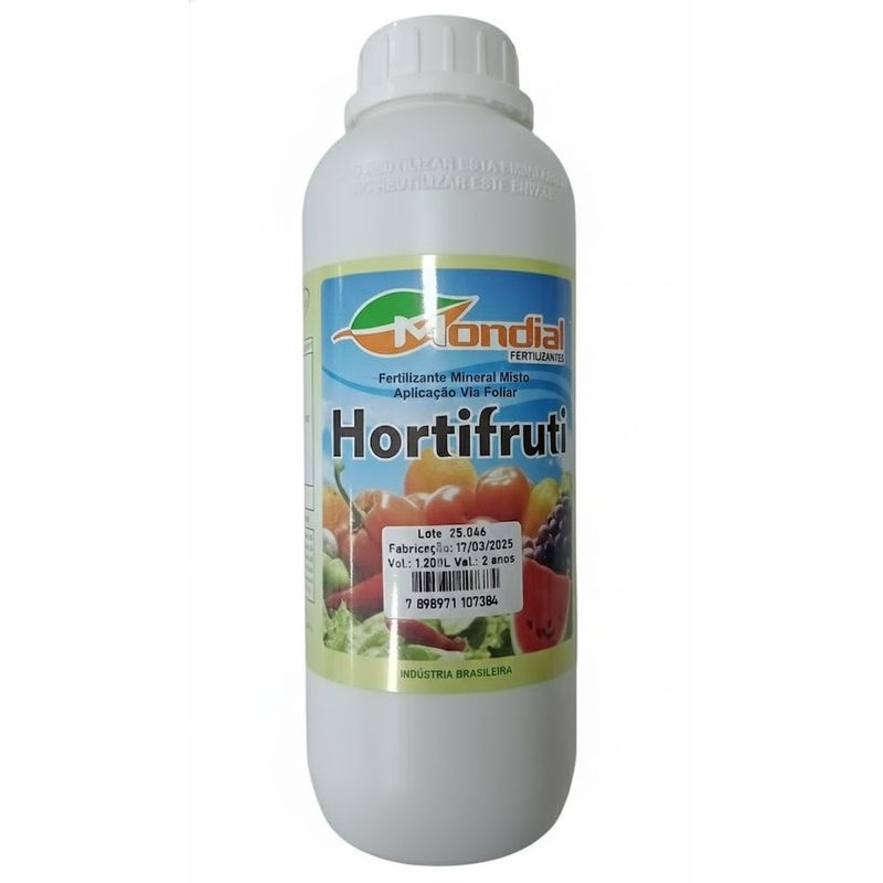 Adubo Foliar Mondial Hortifrut 1l 0