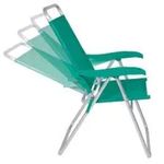 Cadeira Mor Boreal 2169 Alum  Anis Recl  4 Pos  110Kg 3