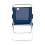 Cadeira Reclin vel Mor Boreal Alum nio Azul Marinho - 2165 3