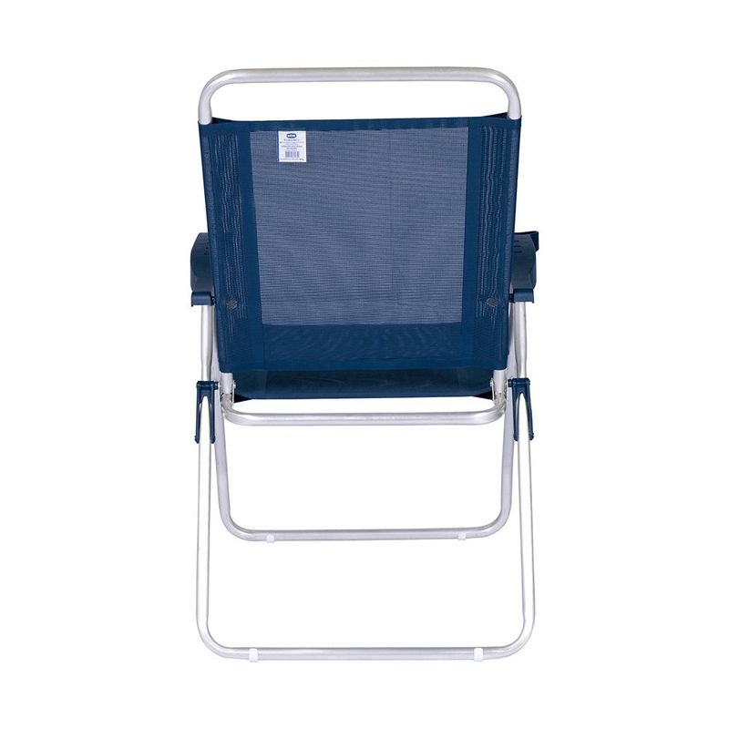 Cadeira Reclin vel Mor Boreal Alum nio Azul Marinho - 2165 3