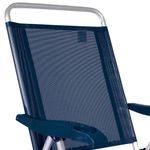 Cadeira Reclin vel Mor Boreal Alum nio Azul Marinho - 2165 5