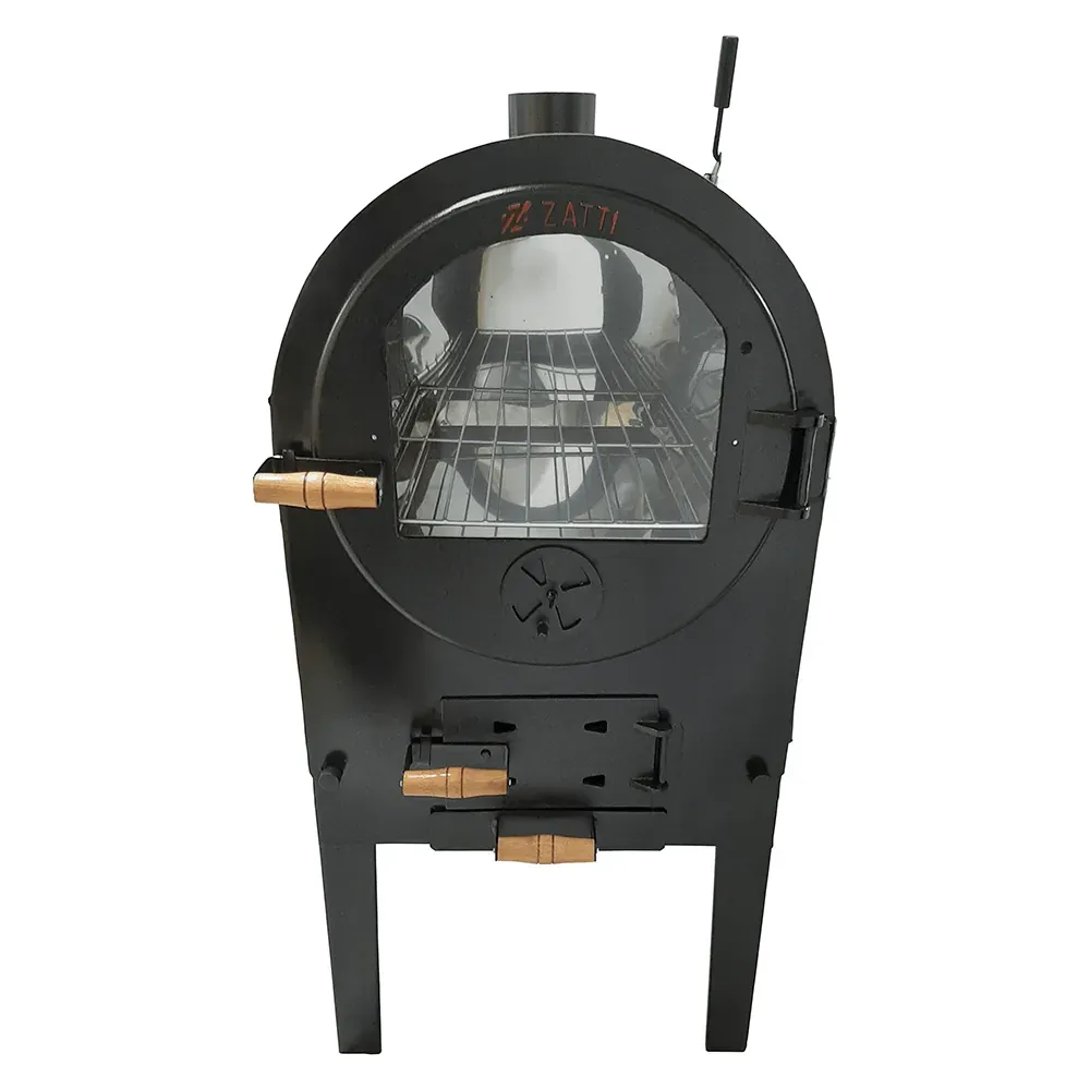 Forno a Lenha Zatti 80cm, com Interior em Inox - 5824 - Lojas