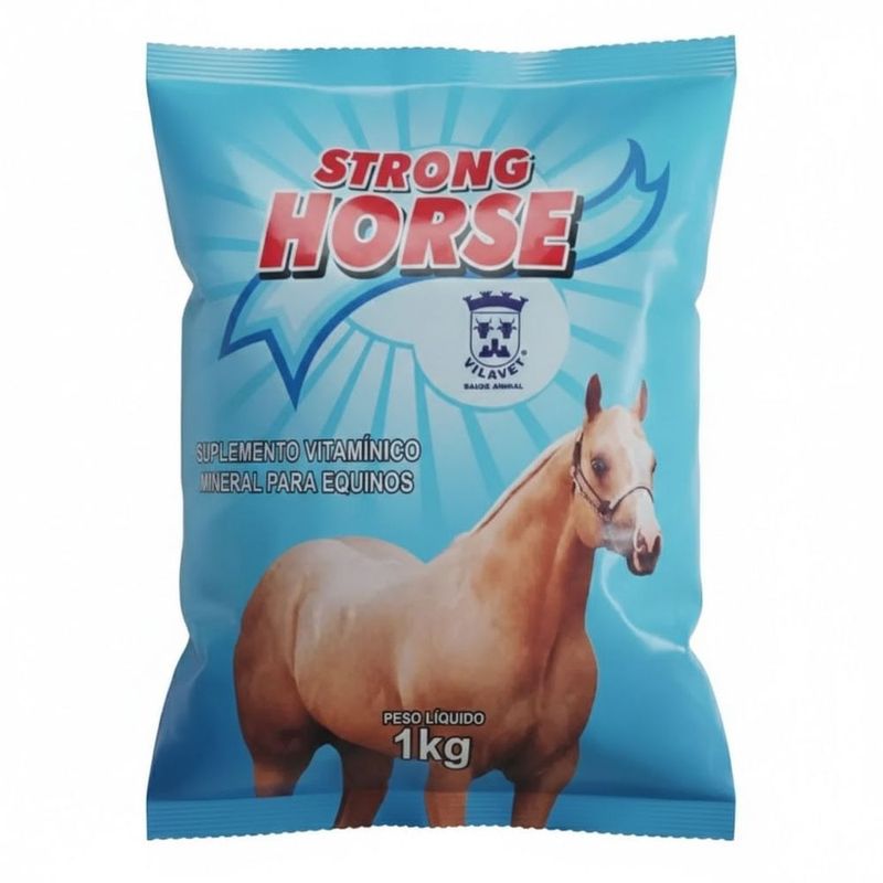 Suplemento Mineral Strong Horse Vilavet 1kg 0