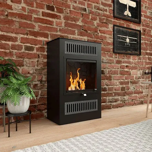 Lareira Etanol Metávila 843LE Prata Aço Carbono