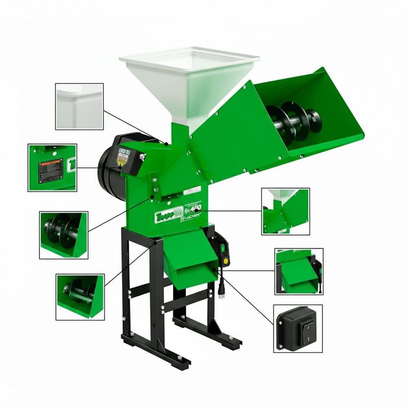 Triturador Forrageiras Trapp TRF400 2CV Monof sico   164476 1