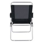 Cadeira Reclin vel Mor Boreal Alum nio Preta - 2166 1