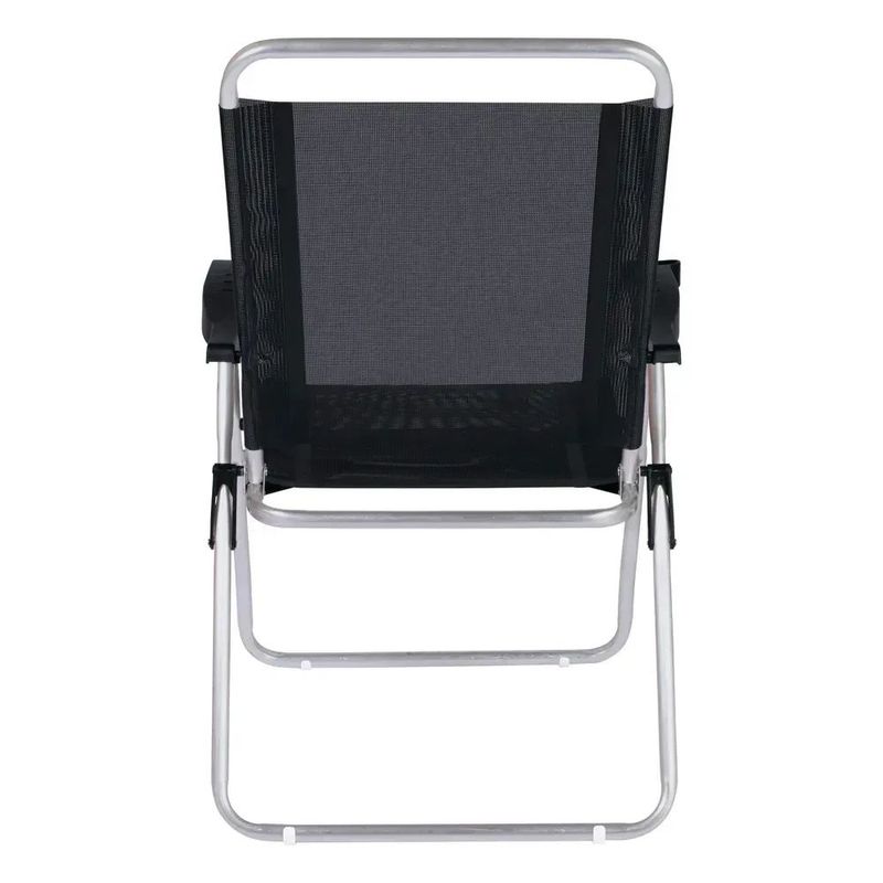 Cadeira Reclin vel Mor Boreal Alum nio Preta - 2166 1