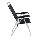 Cadeira Reclin vel Mor Boreal Alum nio Preta - 2166 3