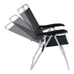 Cadeira Reclin vel Mor Boreal Alum nio Preta - 2166 4