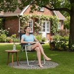 Cadeira Reclin vel Mor Boreal Alum nio Preta - 2166 7